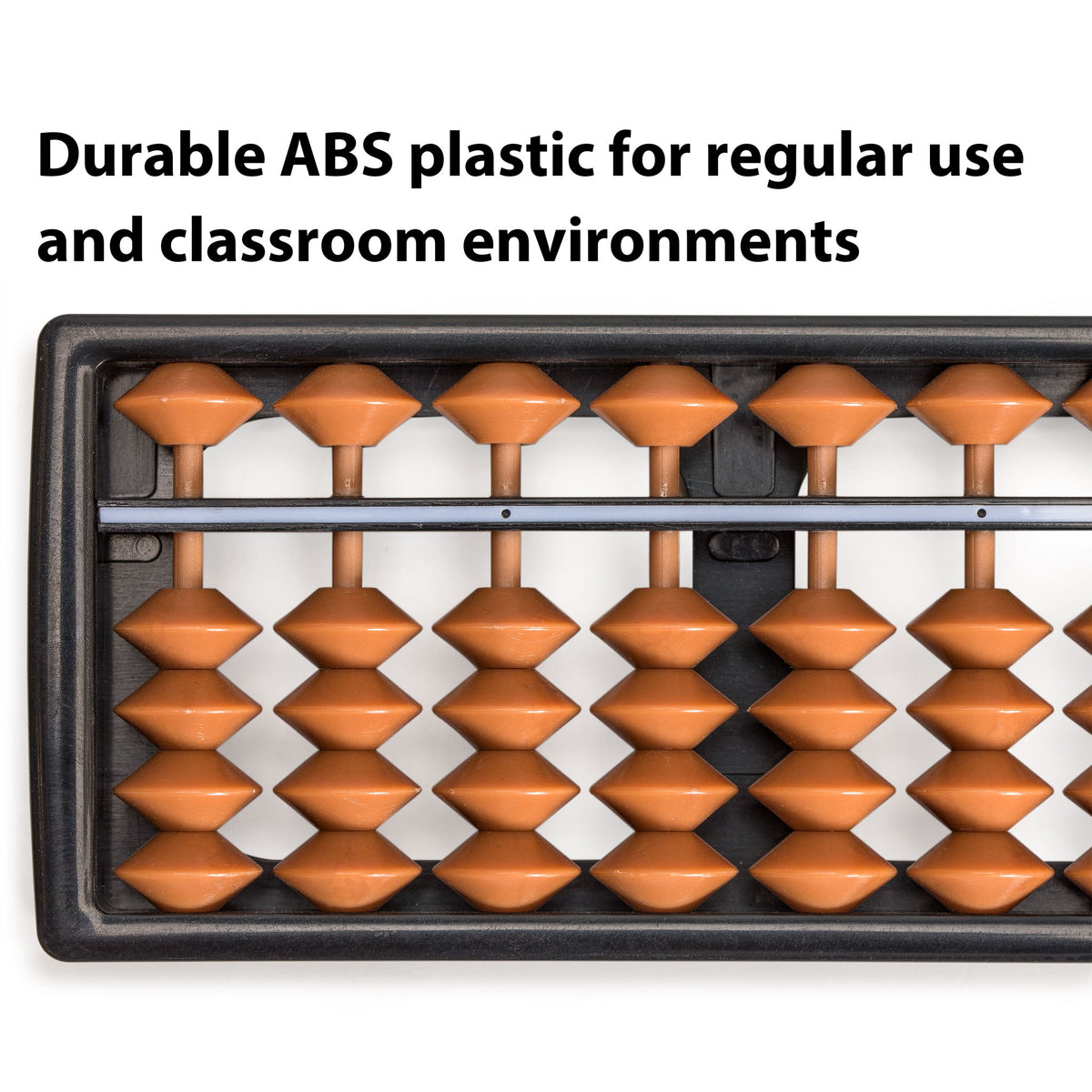 Digit Standard Abacus 10.5" Professional 17 Column Soroban Calculato