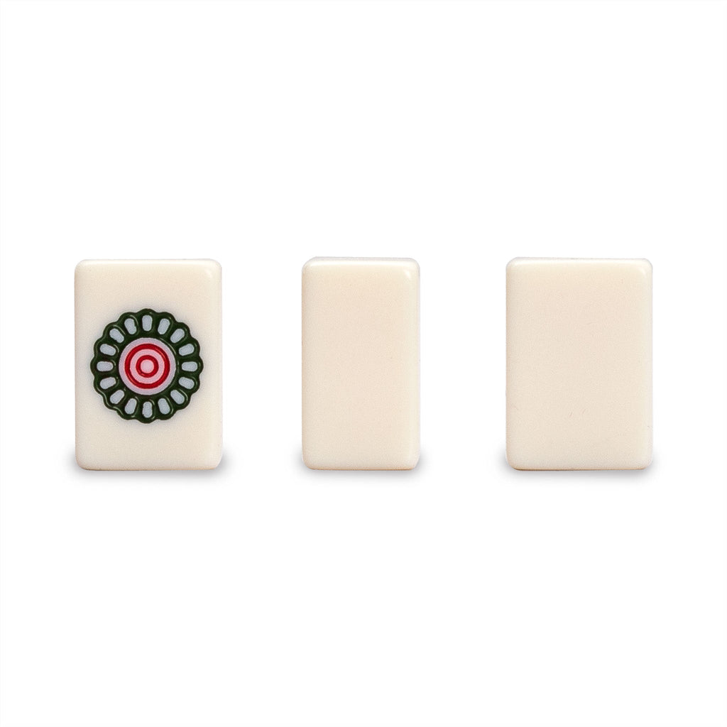 Mini Chinese Mahjong Travel Game Set with Extra Small White Tiles, "Little MJ"-Yellow Mountain Imports-Yellow Mountain Imports