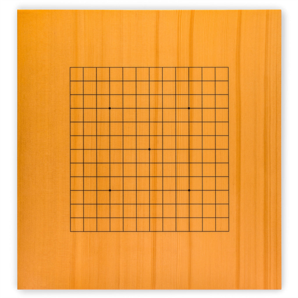 Shin Kaya 1.2" Go Game Set Board with Double Convex Korean Hardened Glass Paduk Go Stones and Bamboo Bowls-Yellow Mountain Imports-Yellow Mountain Imports