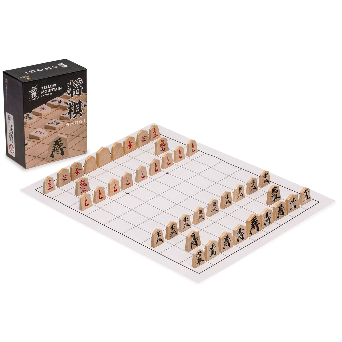 Gioco di intelligenza Shogi giapponese di plastica pieghevole di scacchi Set 24x24cm Gioco di intelligenza Shogi giapponese di plastica pieghevole di scacchi Set 24x24cm