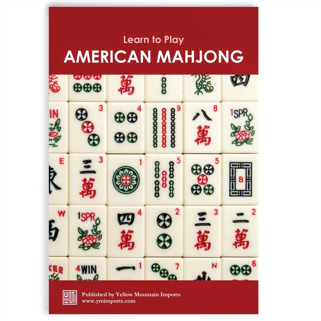 American Mahjong Set, "Fleur De Lis" with Leatherette Case - Four All-in-One Racks with Pushers, Wind Indicator, Dice, & Wright Patterson Counting Coins-Yellow Mountain Imports-Yellow Mountain Imports
