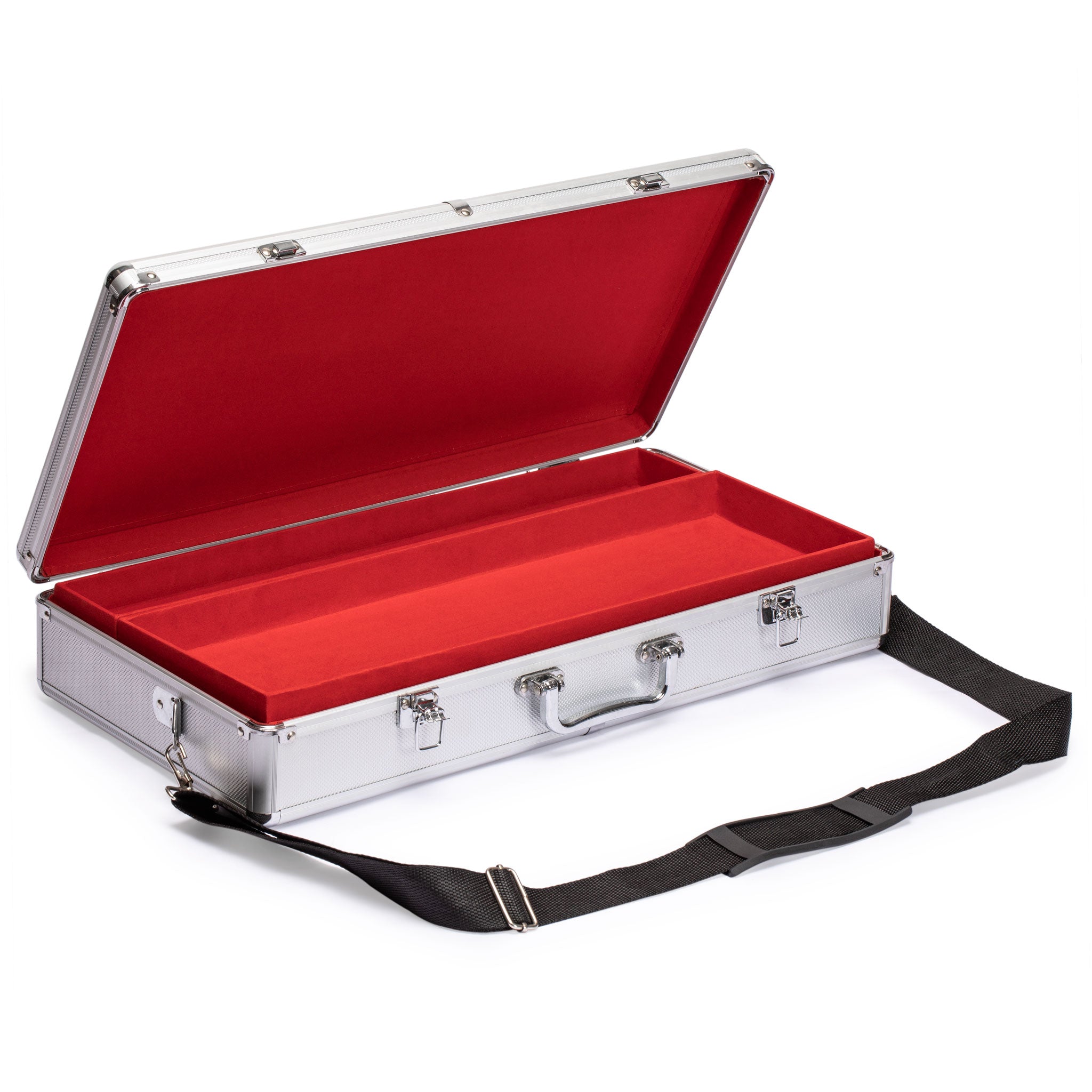 Aluminum American Mahjong Case with Shoulder Strap - Presidential