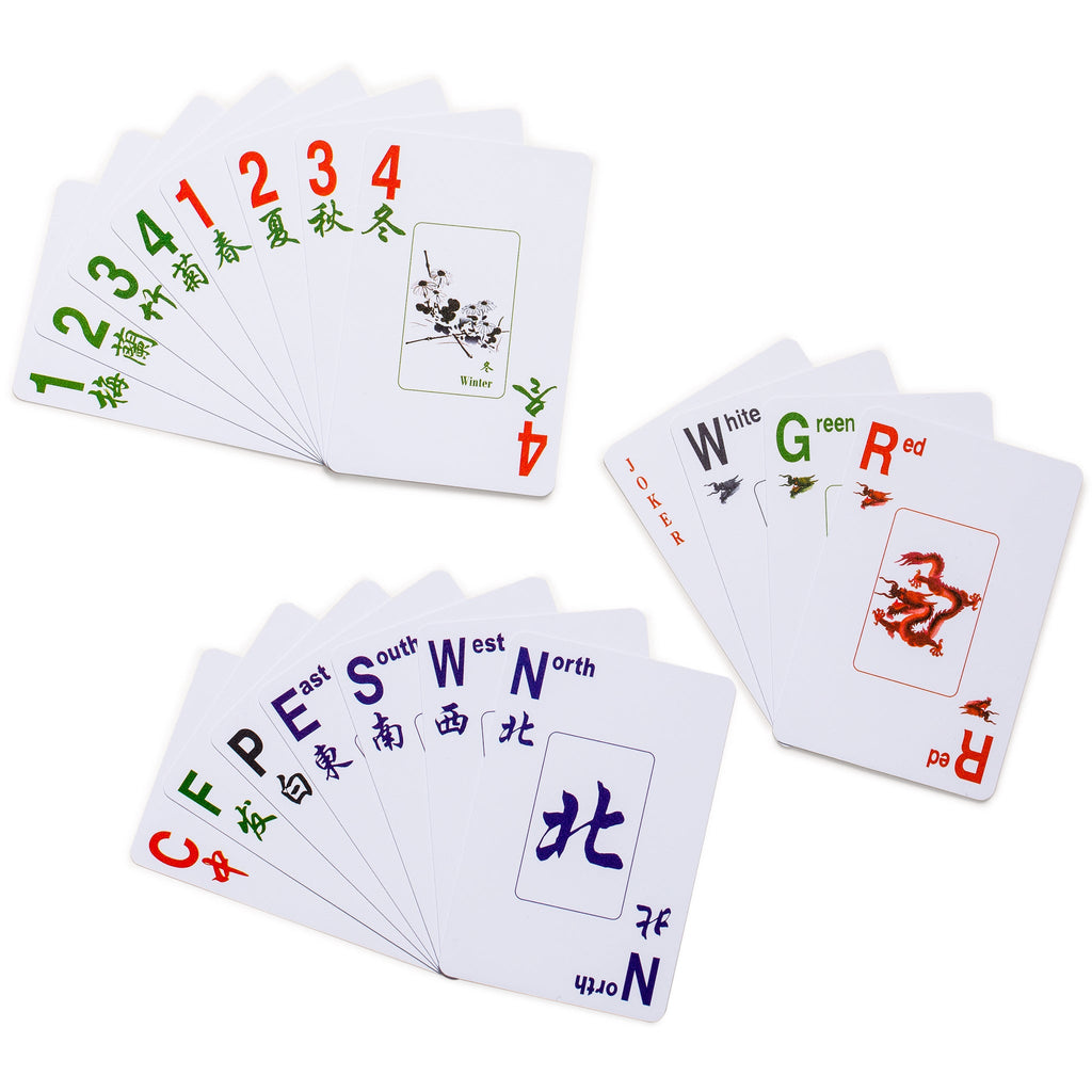 American Mah Jongg (Mahjong) Playing Cards - 178 Card Set-Yellow Mountain Imports-Yellow Mountain Imports