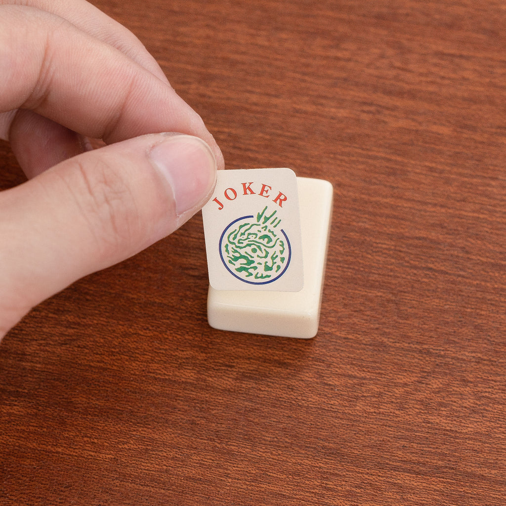 American Mahjong Joker Tile Decal Stickers, Set of 8-Yellow Mountain Imports-Yellow Mountain Imports