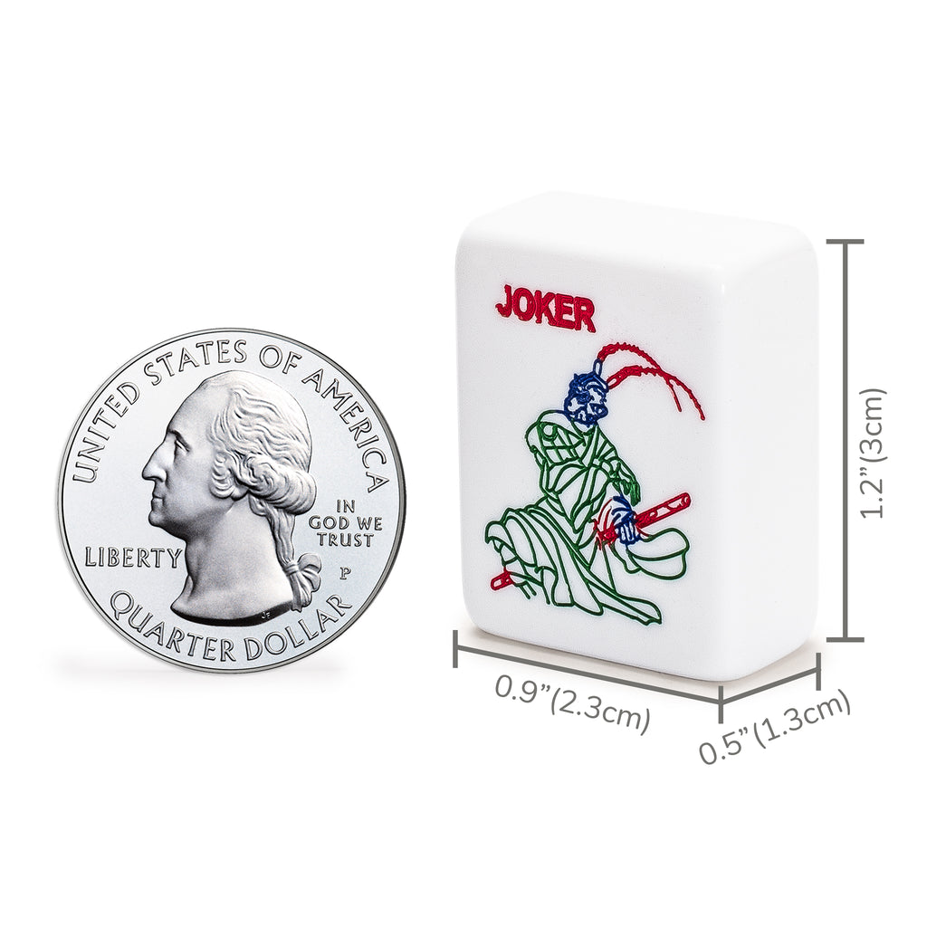 American Mahjong Set “Celestial Harmony” Intricately Detailed Carved Tiles, Green Soft Case, Acrylic Racks with Pushers, Dice, Wind Indicator & Wright Patterson Scoring Coins-Yellow Mountain Imports-Yellow Mountain Imports