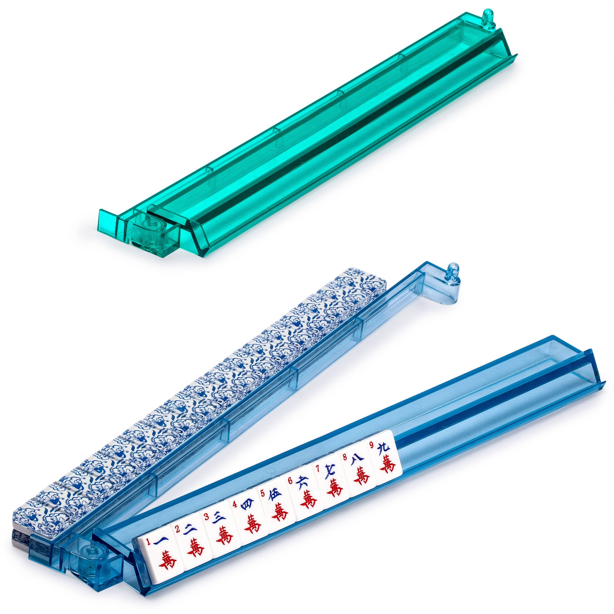 Mini Mah-Jong Set Portable Travel Mahjong Set With... - Vicedeal