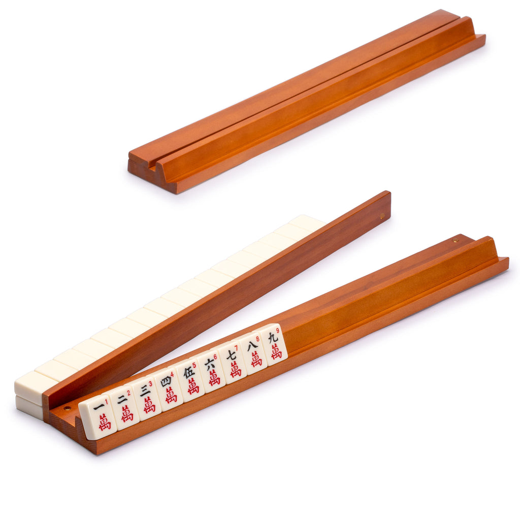 American Mahjong Set, "Mojave" (Ivory) with Brown Soft Case-Yellow Mountain Imports-Yellow Mountain Imports