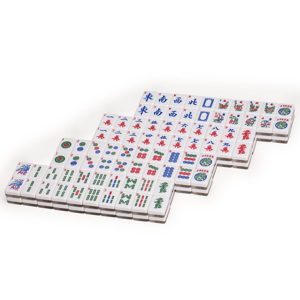 American Mahjong Set of 166 Tiles - "God of Fortune"-Yellow Mountain Imports-Yellow Mountain Imports