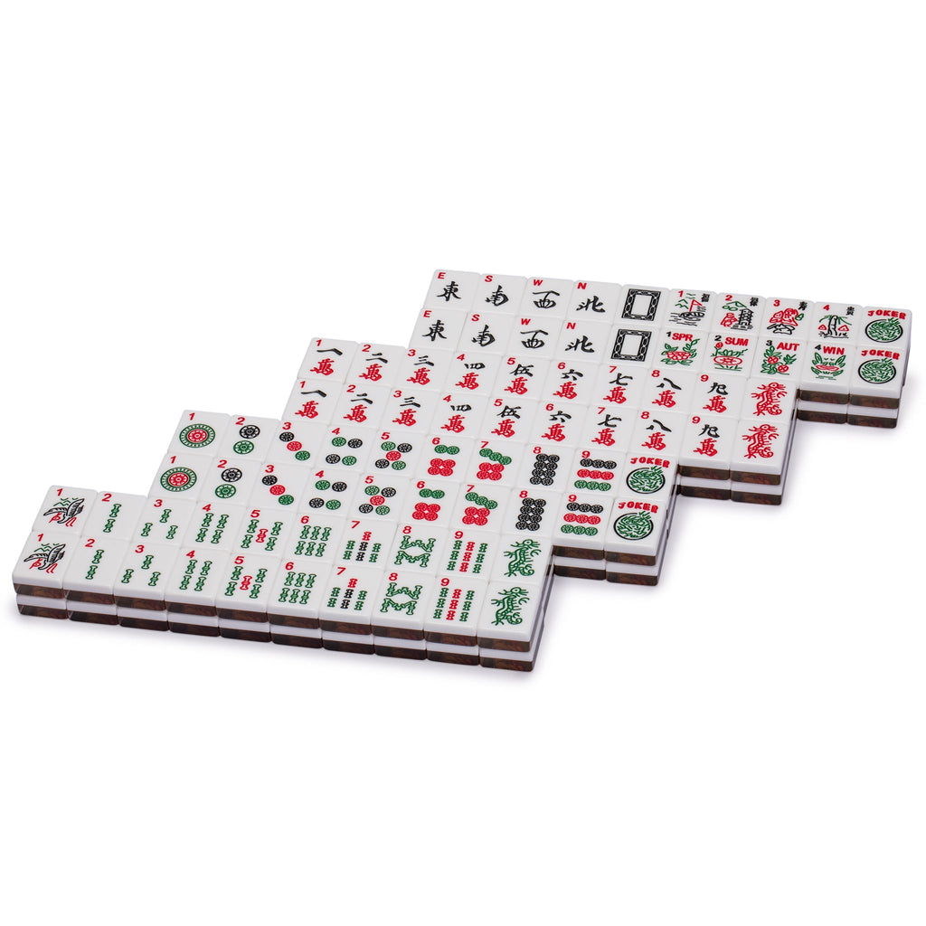 American Mahjong Set of 166 Tiles - "Papillon"-Yellow Mountain Imports-Yellow Mountain Imports