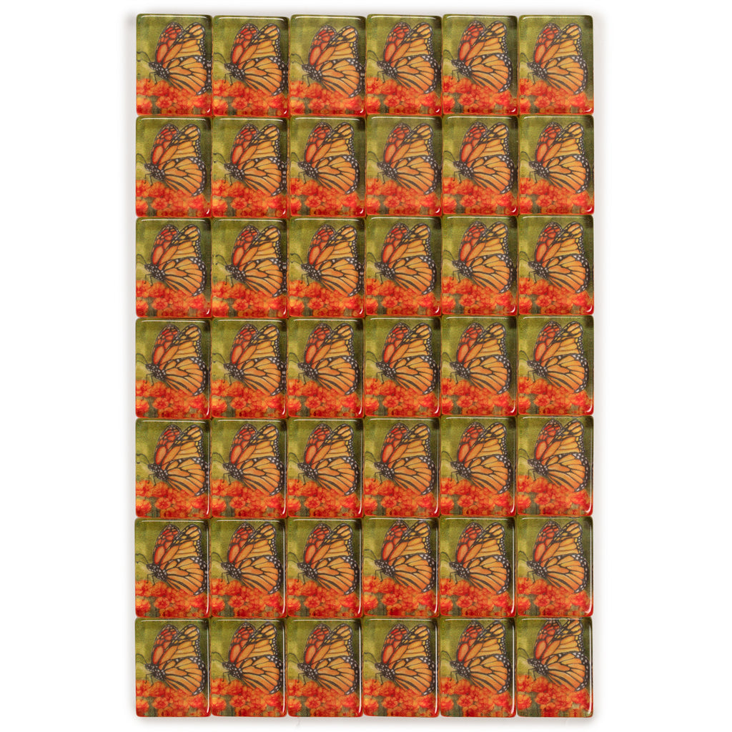 American Mahjong Set of 166 Tiles - "Papillon"-Yellow Mountain Imports-Yellow Mountain Imports