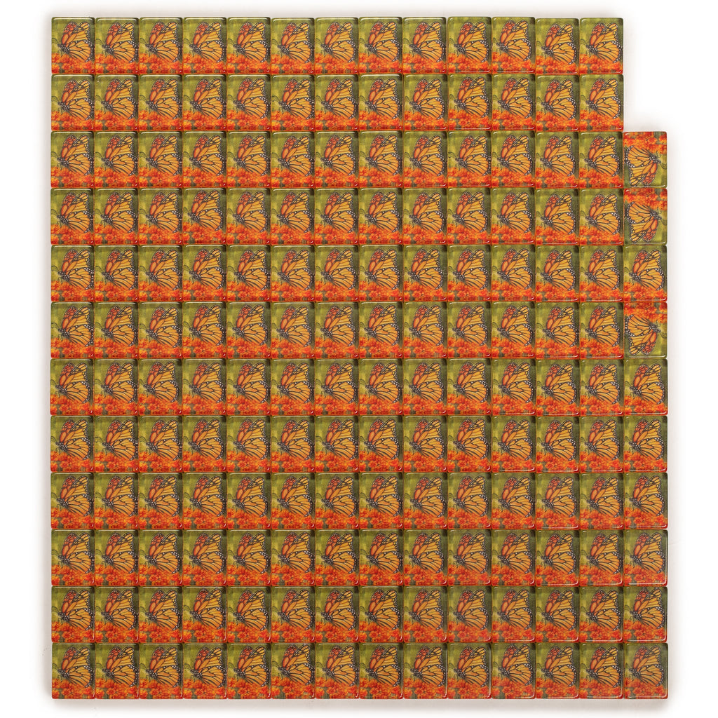 American Mahjong Set of 166 Tiles - "Papillon"-Yellow Mountain Imports-Yellow Mountain Imports
