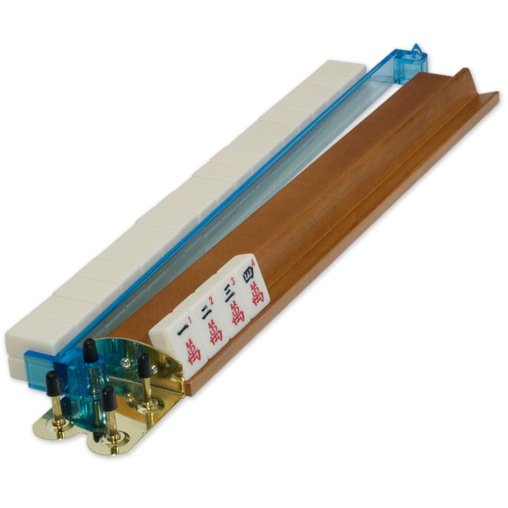 Blue Acrylic Mahjong Pushers 18" - Set of 4-Yellow Mountain Imports-Yellow Mountain Imports