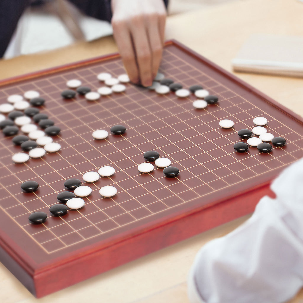 Go Game Timber Base Cherry Wood Pattern 0.8