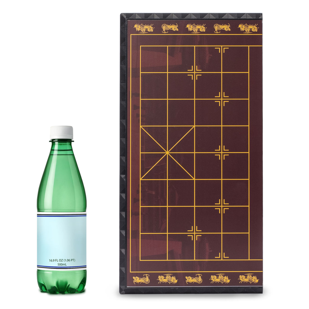 Jeu D'échecs De Poche Magnétique Yellow Mountain Imports – Pliable, 20 Cm, Léger, Certifié Sûr – Voyage Et Débutants