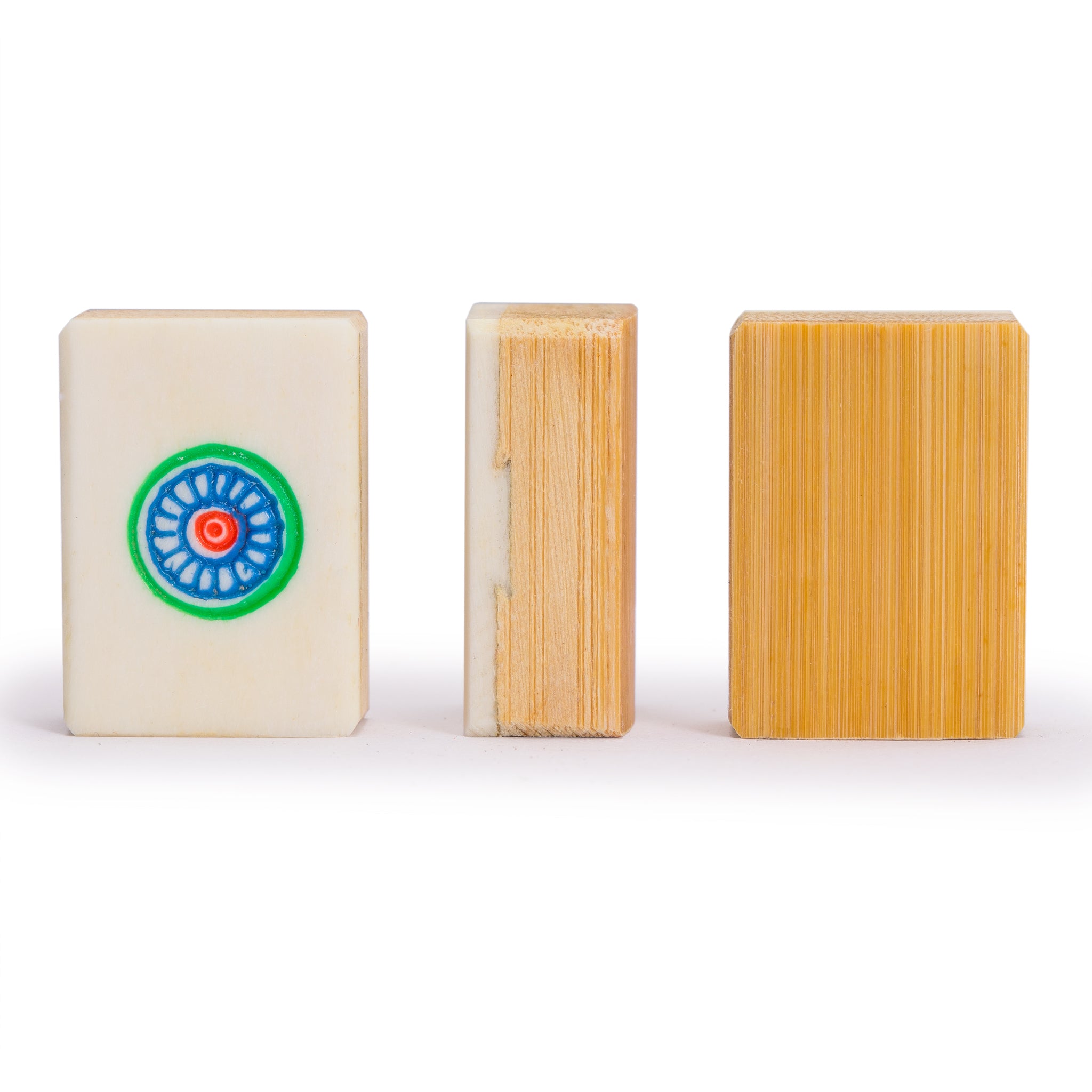 Chinese Mahjong Bone and Bamboo Tiles - Vintage 
