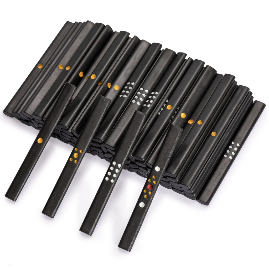 Chinese Mahjong Scoring / Betting Sticks (Black) - Set of 120-Yellow Mountain Imports-Yellow Mountain Imports