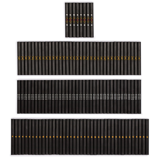 Lot De 88 Bâtons De Pointage Pour Mahjong - Plastique Beige - 6,5 Cm - Pour Compétitions Et Jeux En Famille