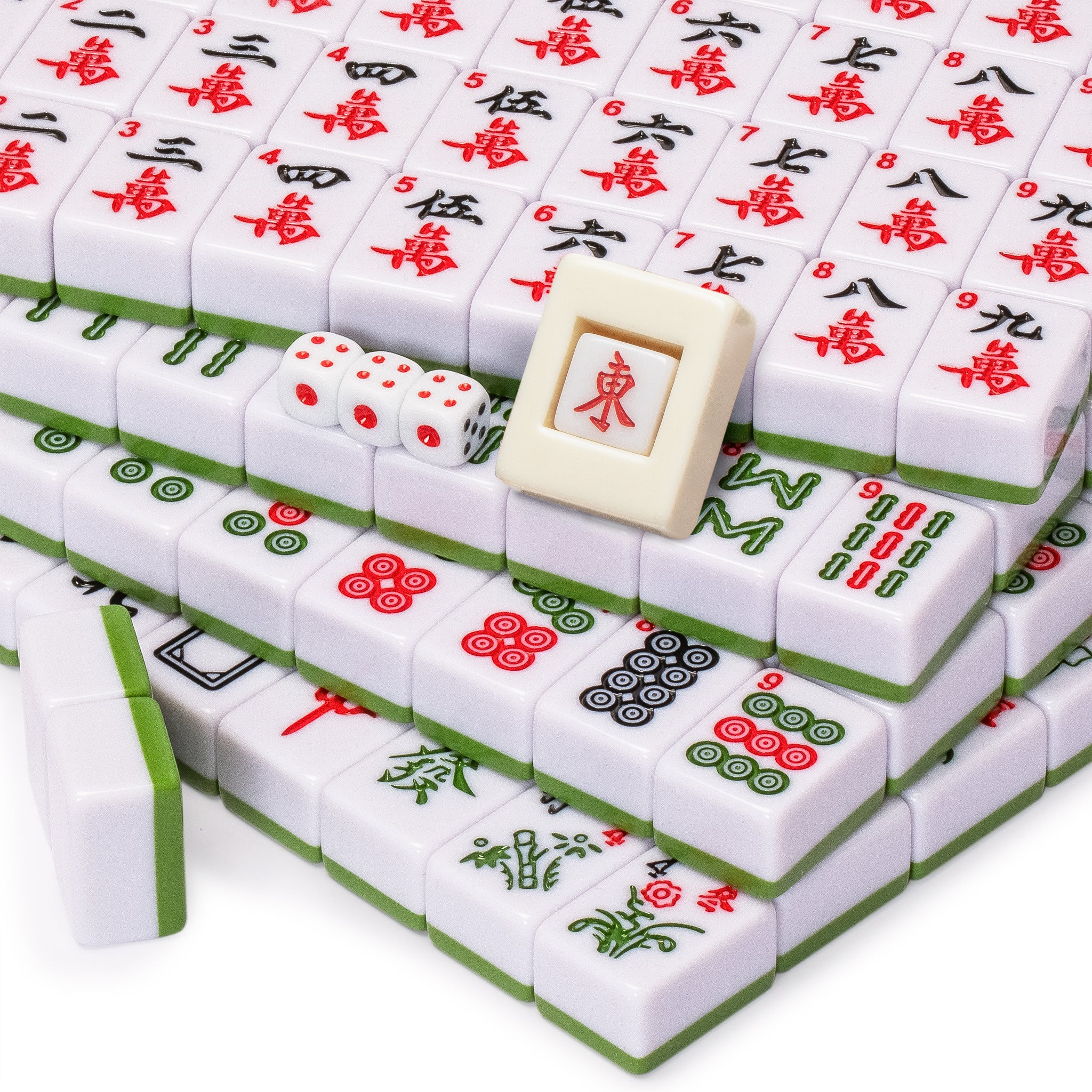 麻雀 yaojiejinjing Amazon.com: Cedilis Chinese Mahjong Game Set with 146 Large