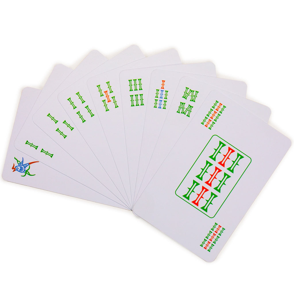 Chinese Traditional Mahjong Playing Cards - 144 Card Set-Yellow Mountain Imports-Yellow Mountain Imports