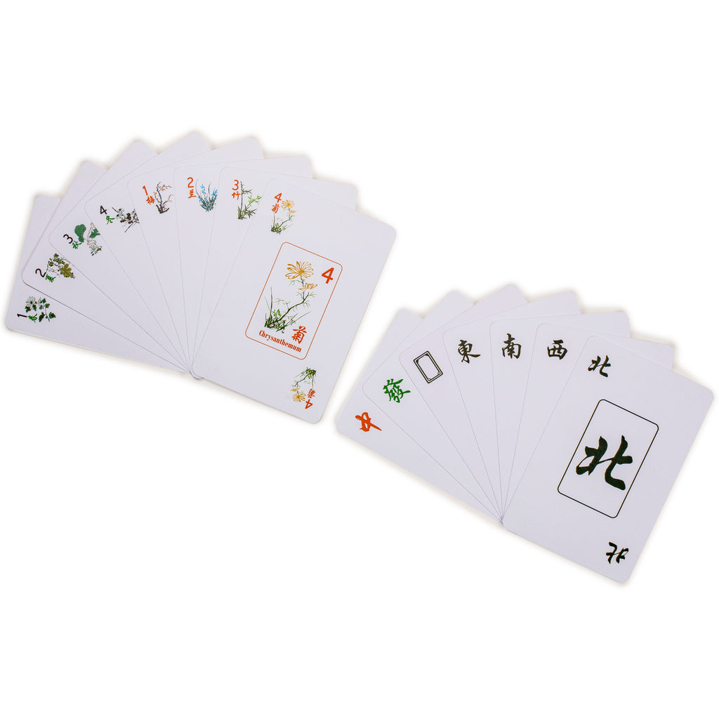 Chinese Traditional Mahjong Playing Cards - 144 Card Set-Yellow Mountain Imports-Yellow Mountain Imports