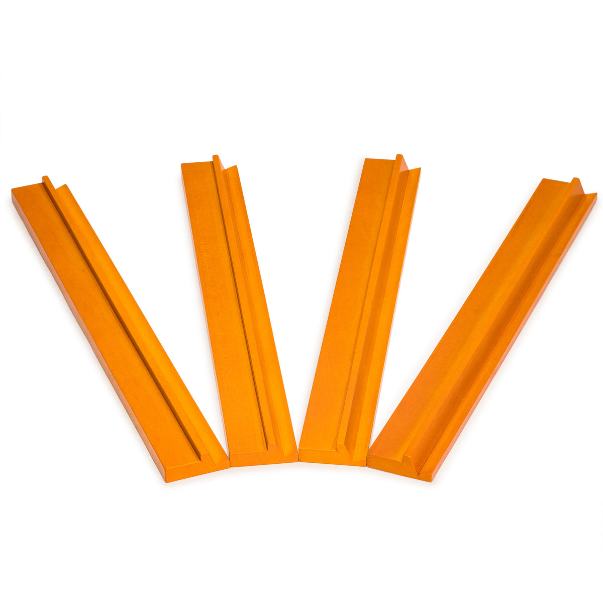 Classic Extended Length Wooden Mahjong Game Racks, 20