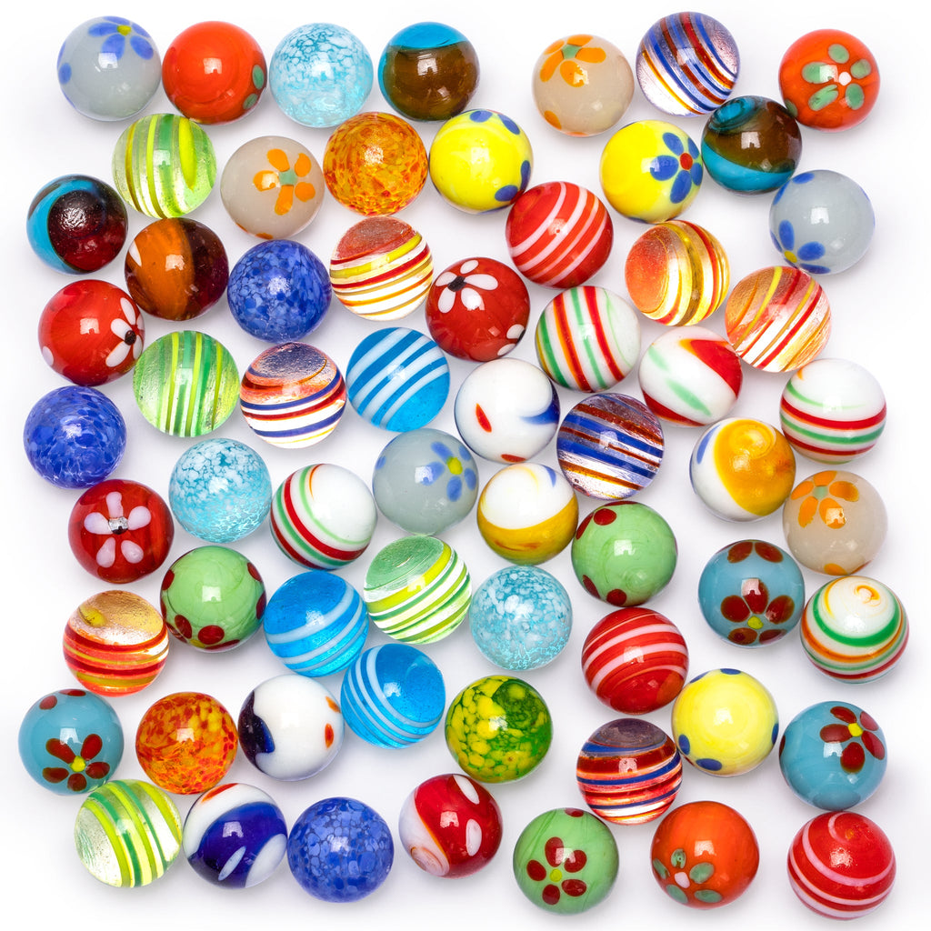 Collector's Series Assorted Marbles Set in Tin Box, "Galactic"-Yellow Mountain Imports-Yellow Mountain Imports