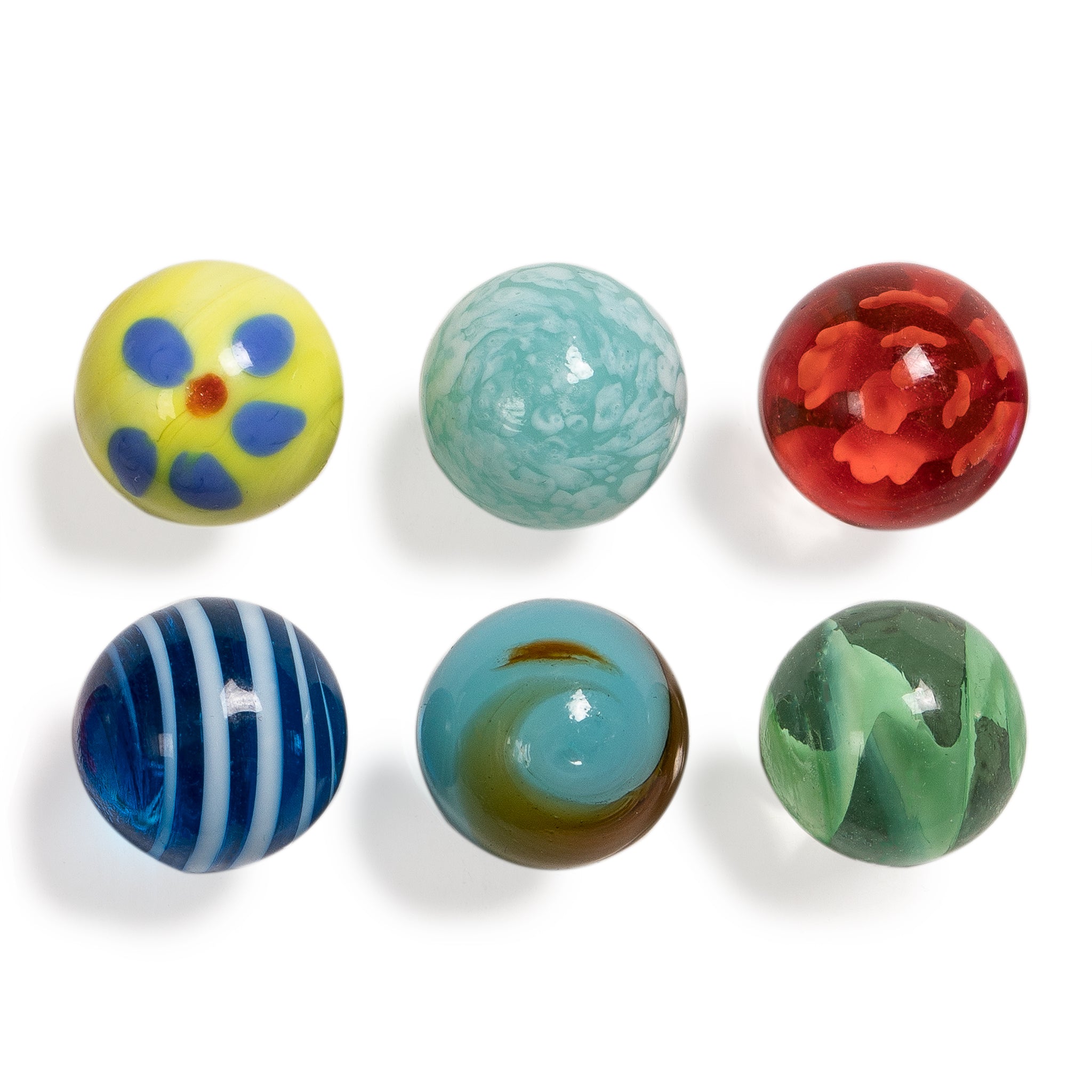Collector's Series Assorted Marbles Set in Tin Box, 