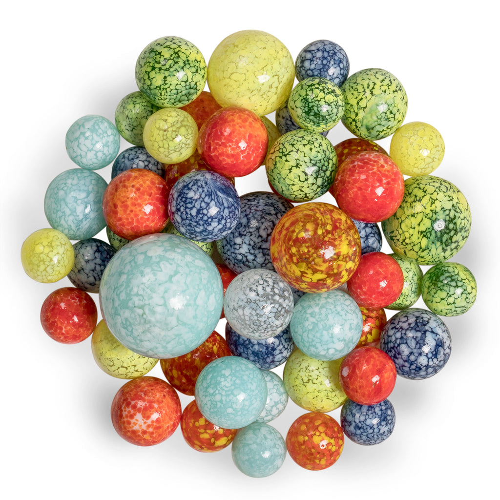 Collector's Series Assorted Marbles Set in Tin Box, "Planetary"-Yellow Mountain Imports-Yellow Mountain Imports