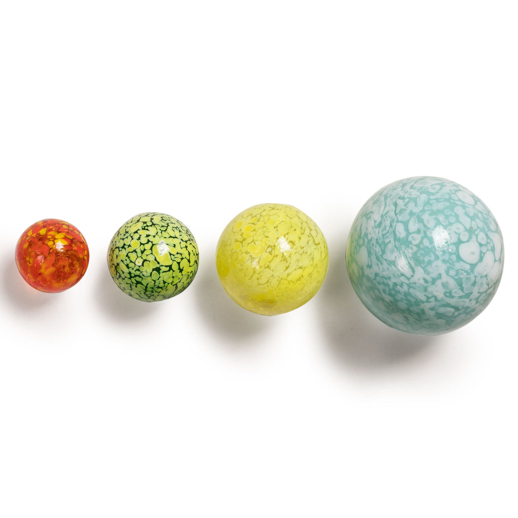 Collector's Series Assorted Marbles Set in Tin Box, "Planetary"-Yellow Mountain Imports-Yellow Mountain Imports