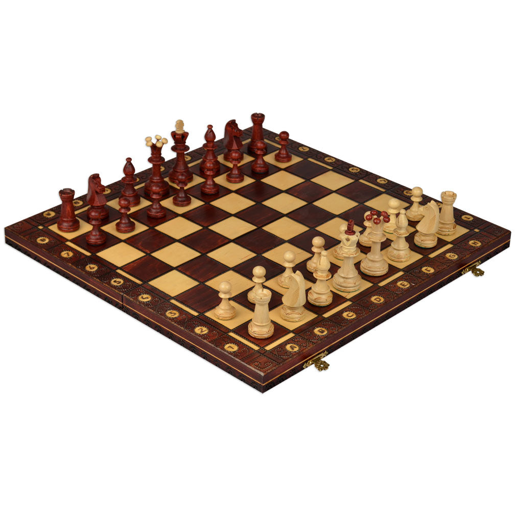 Consul Chess Set - 18.5"-Wegiel-Yellow Mountain Imports