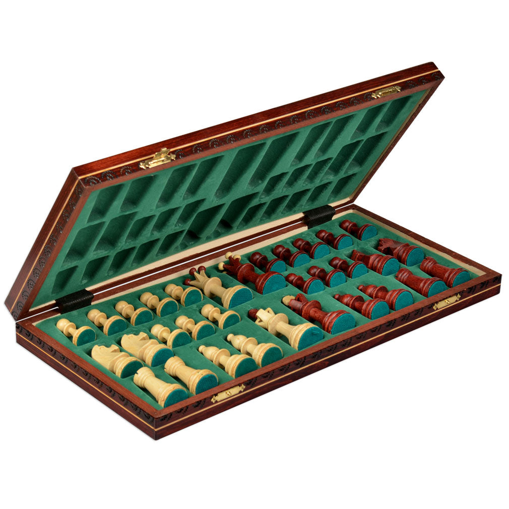 Consul Chess Set - 18.5"-Wegiel-Yellow Mountain Imports