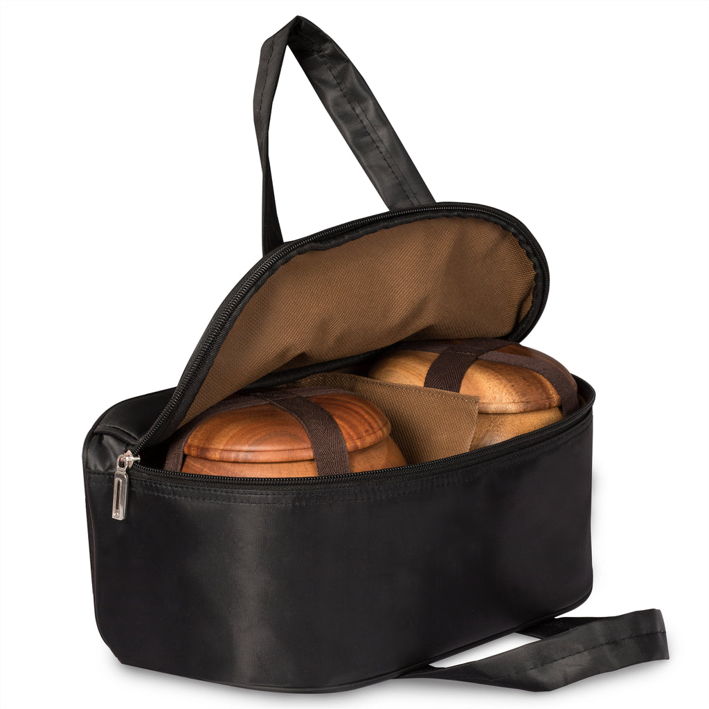 Go Game Bowls and Stones Carrying Bag-Yellow Mountain Imports-Yellow Mountain Imports