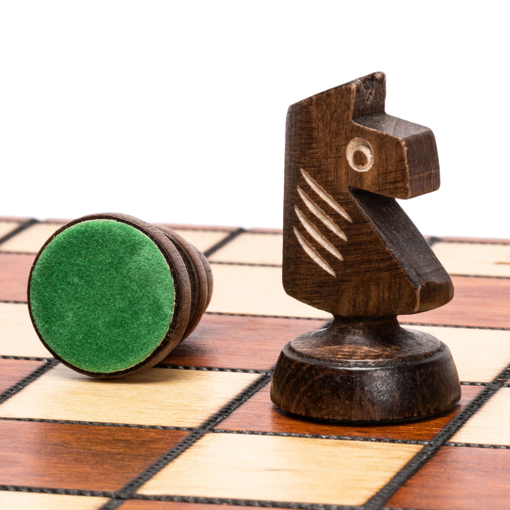 Handmade European Wooden Chess Set - Royal 30 - with 11.75" Board-Yellow Mountain Imports-Yellow Mountain Imports