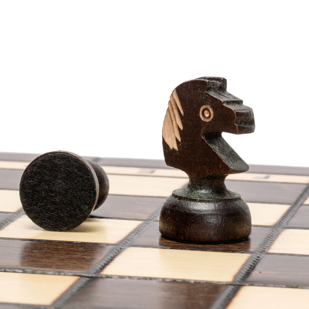 Husaria European International Chess Game Set, "King's Continental" - 13.8"-Yellow Mountain Imports-Yellow Mountain Imports