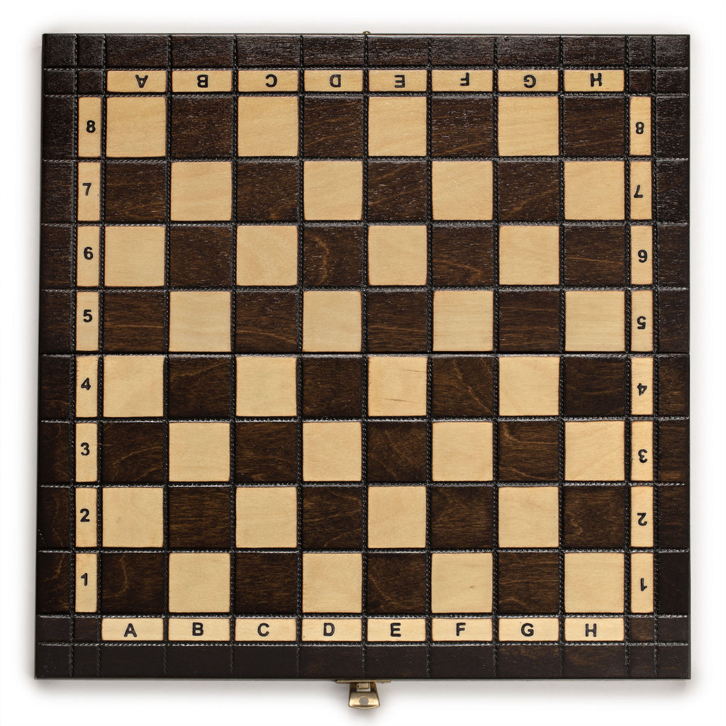 Husaria European International Chess Game Set, "King's Continental" - 13.8"-Yellow Mountain Imports-Yellow Mountain Imports