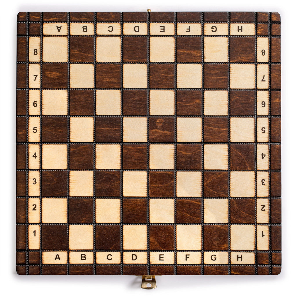 Husaria European International Chess Wooden Game Set, "King's Classic" - 11.3" Small Size Chess Set-Husaria-Yellow Mountain Imports