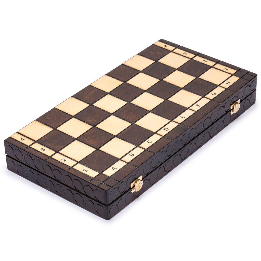 Husaria European International Chess Wooden Game Set, "King's Classic" - 18" Large Size Chess Set-Husaria-Yellow Mountain Imports