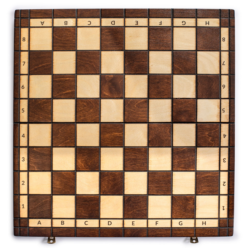 Husaria European International Chess Wooden Game Set, "King's Classic" - 18" Large Size Chess Set-Husaria-Yellow Mountain Imports