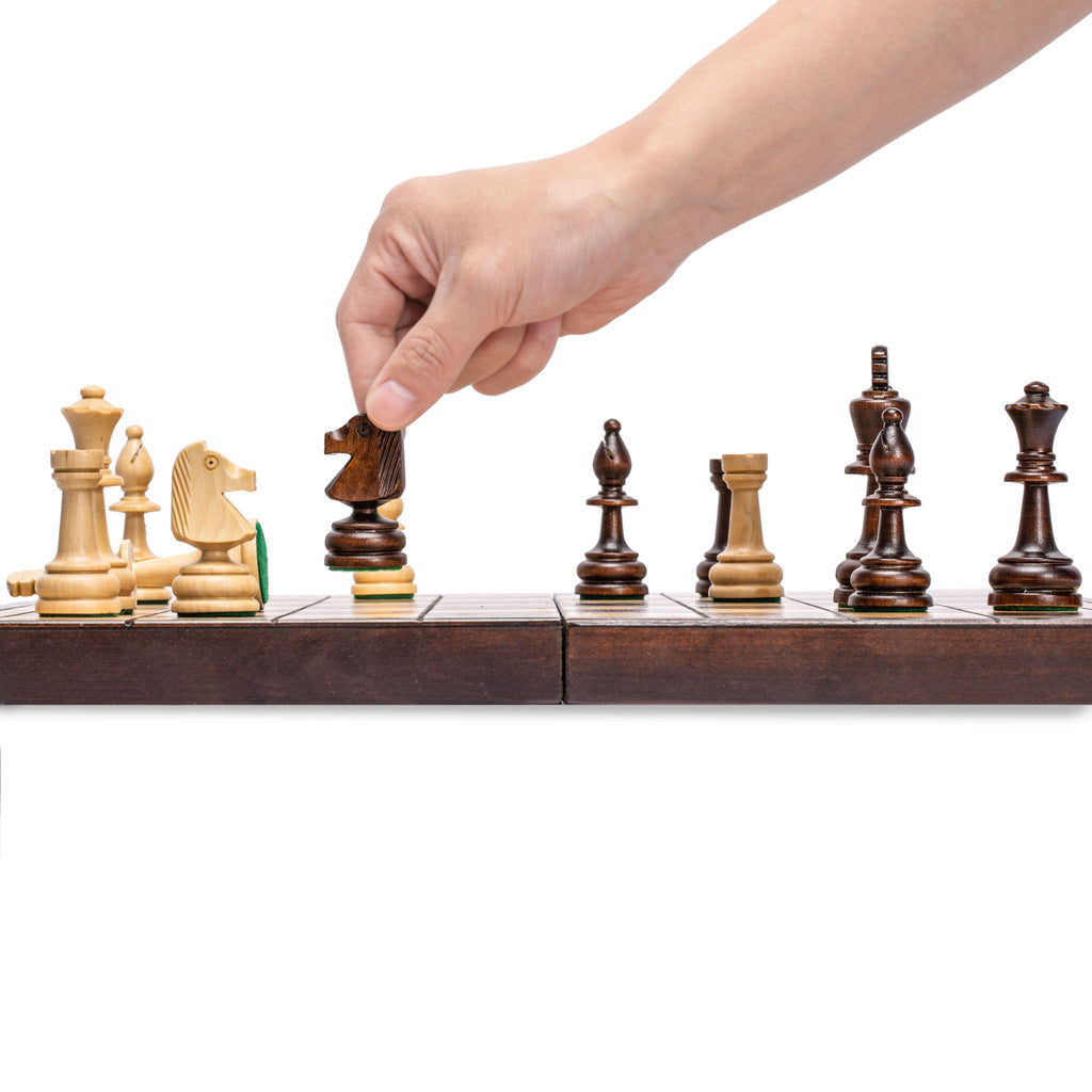 Husaria European International Chess Wooden Game Set - Olympic - 16.5 Inches-Husaria-Yellow Mountain Imports