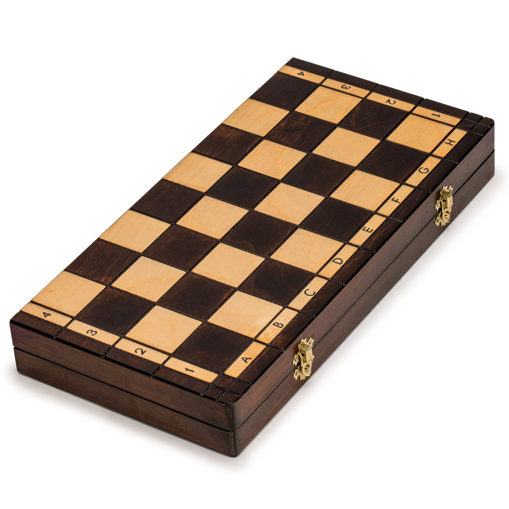 Husaria European International Chess Wooden Game Set - Olympic - 16.5 Inches-Husaria-Yellow Mountain Imports