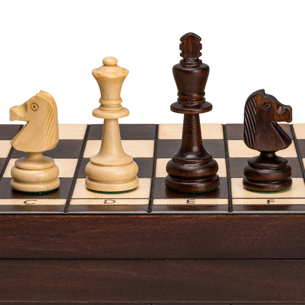 Husaria European International Chess Wooden Game Set - Olympic - 16.5 Inches-Husaria-Yellow Mountain Imports