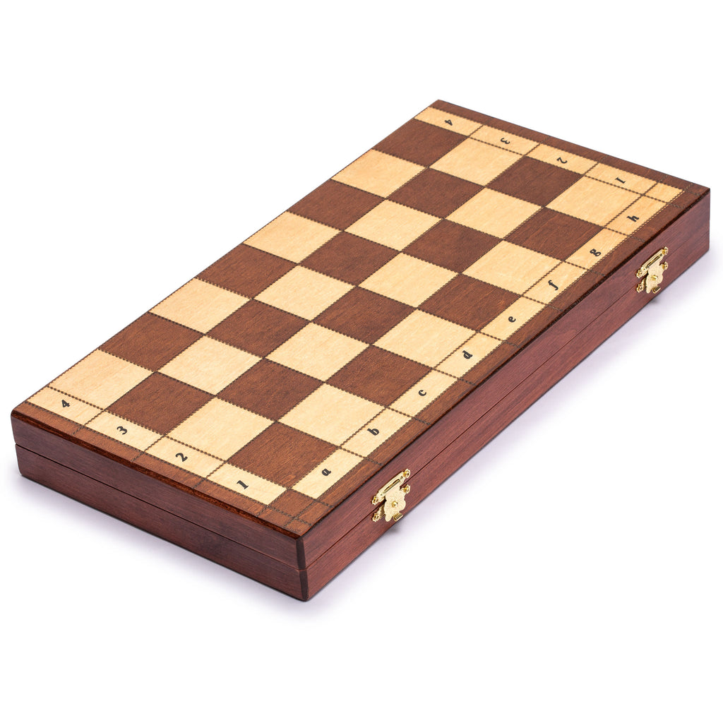 Husaria Large Magnetic Wooden Chess Game Set - 15"-Husaria-Yellow Mountain Imports