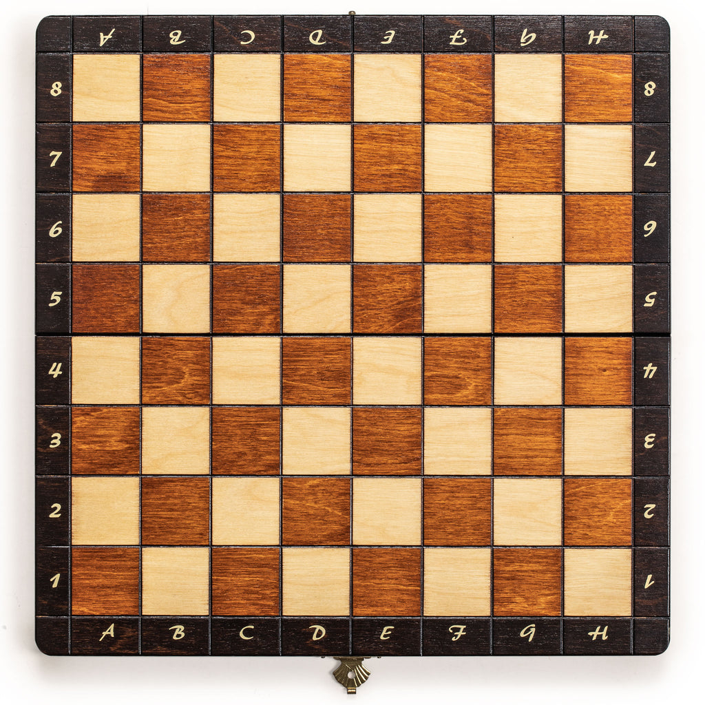 Husaria Magnetic Wooden Portable Travel Chess Game Set - 11"-Husaria-Yellow Mountain Imports