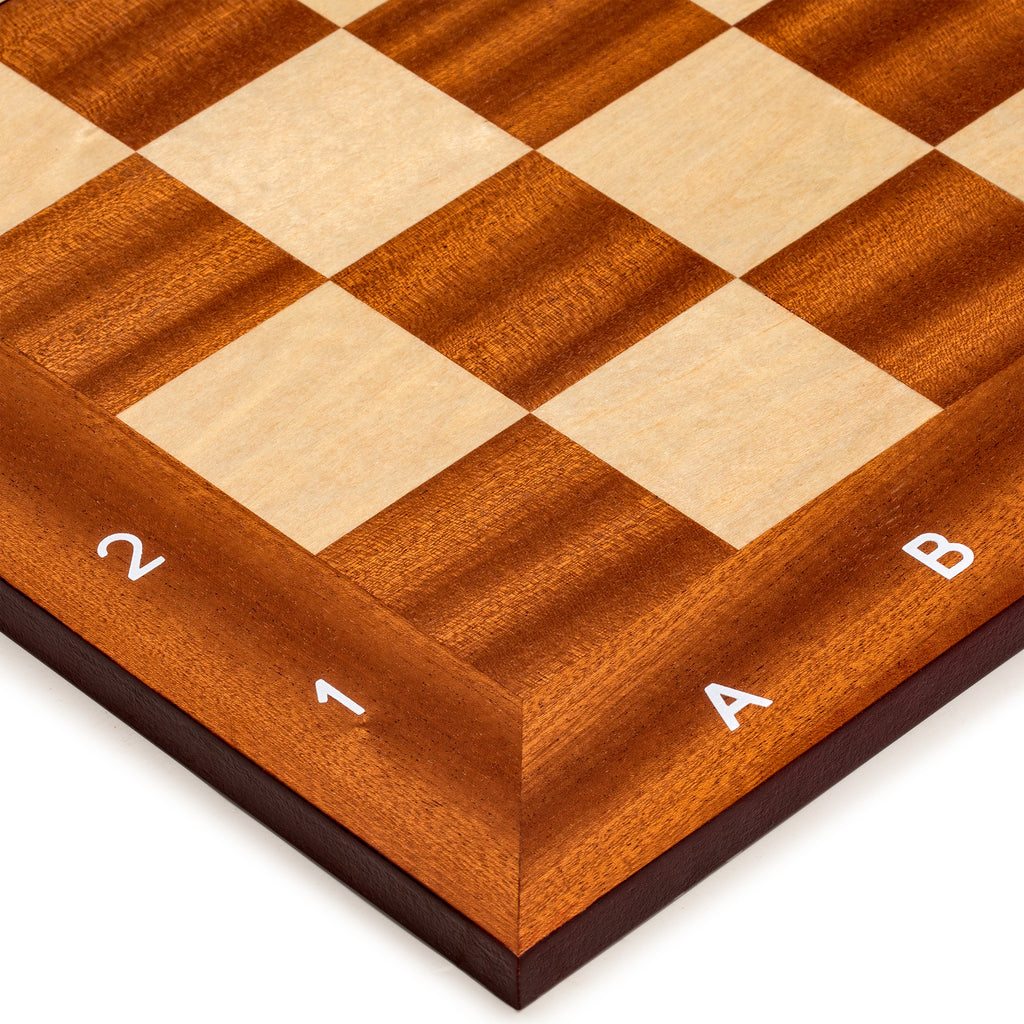 Husaria Magnetically Assembled Professional Staunton Tournament Chess Board, No. 5, 18.9"-Husaria-Yellow Mountain Imports