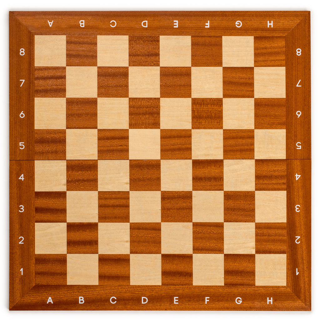 Husaria Magnetically Assembled Professional Staunton Tournament Chess Board, No. 5, 18.9"-Husaria-Yellow Mountain Imports