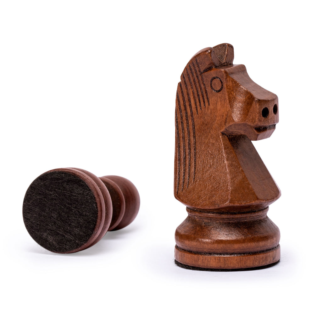 Husaria Staunton Tournament No. 4 Chessmen with 2 Extra Queens and Wooden Box, 3" Kings-Husaria-Yellow Mountain Imports