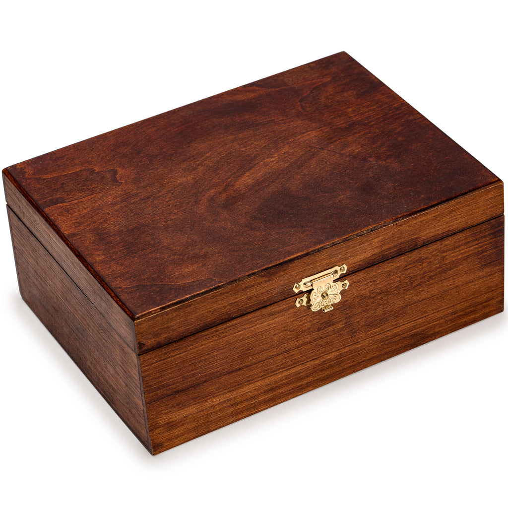 Husaria Staunton Tournament No. 5 Chessmen with 2 Extra Queens and Wooden Box, 3.5" Kings-Husaria-Yellow Mountain Imports