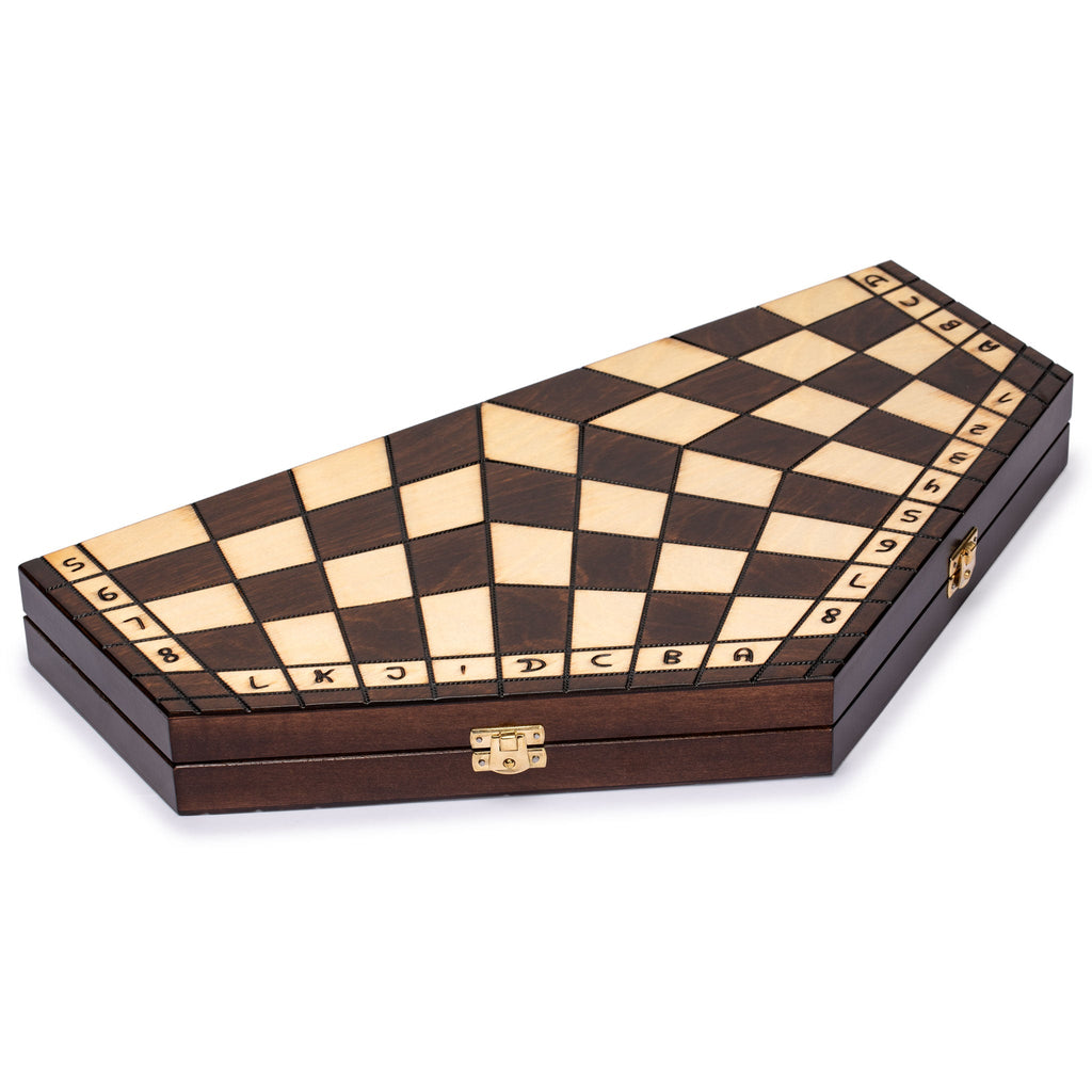 Husaria Wooden Three-Player Chess - 21"-Husaria-Yellow Mountain Imports