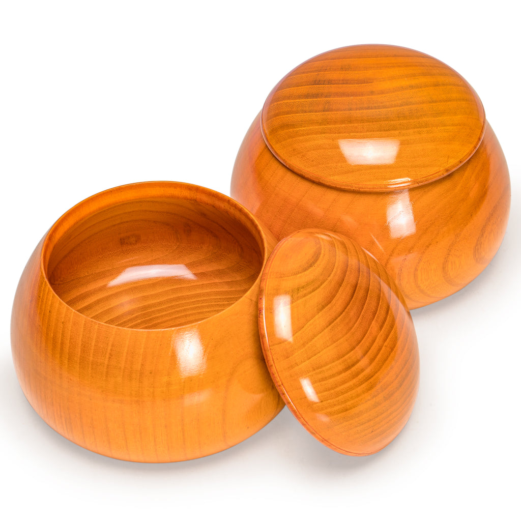 Jujube Go Game Bowls / Gosu-Yellow Mountain Imports-Yellow Mountain Imports