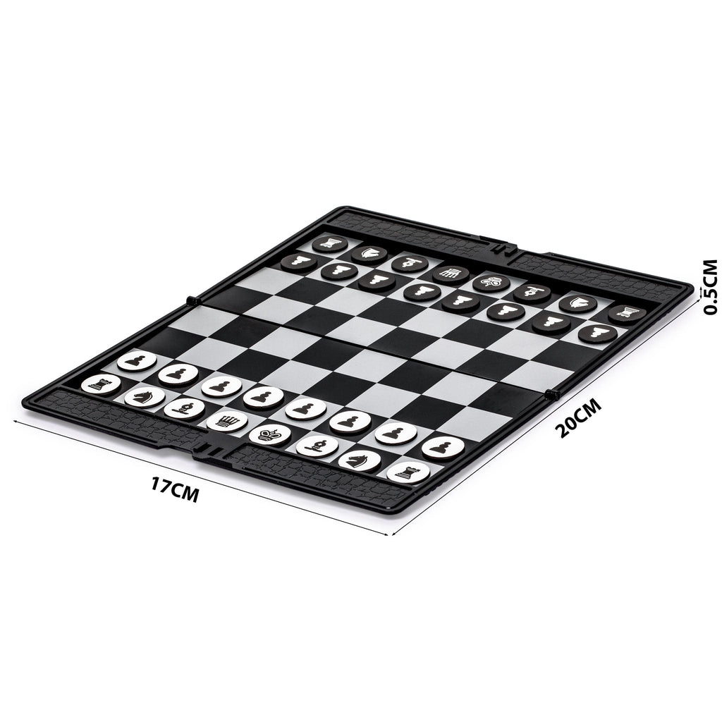 Magnetic Travel Foldable Chess Wallet Set (7.9-Inch) - Portable & Perf ...